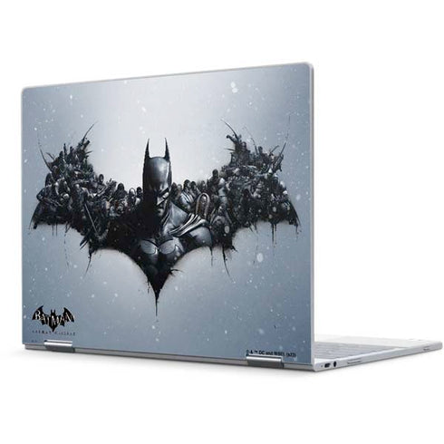 DC Comics Arkham Origins Arkham Logo Pixelbook Skin